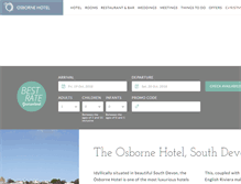 Tablet Screenshot of osborne-torquay.co.uk